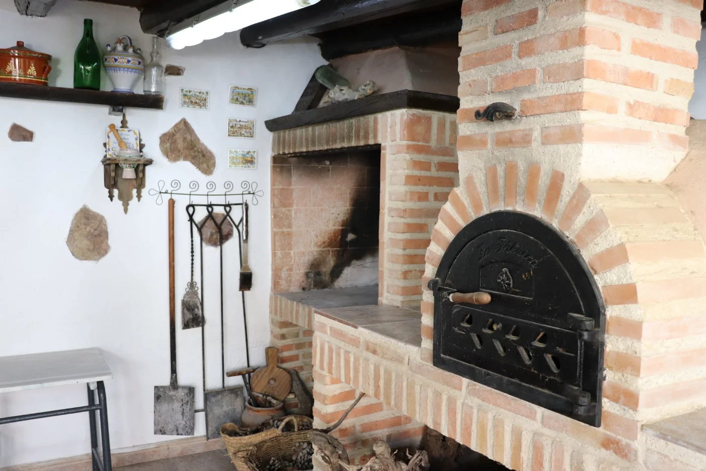 La barbacoa de ladrillo