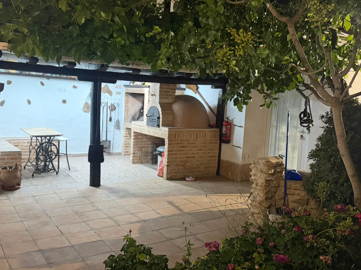 El patio de estilo manchego